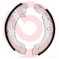 Барабанные тормозные колодки, комплект BREMBO s23507 801424 FQMA MWE 8432509640340 - Изображение 2