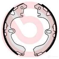Барабанные тормозные колодки, комплект BREMBO 801837 8432509644416 1 SNCM s83531 - Изображение 2