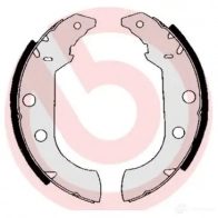 Барабанные тормозные колодки, комплект BREMBO 801724 8432509643310 XZ4 EH70 s61517 - Изображение 2