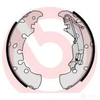 Барабанные тормозные колодки, комплект BREMBO 8432509640265 7 98PD07 s23555 801456 - Изображение 2