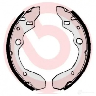 Барабанные тормозные колодки, комплект BREMBO s49506 801588 DQ108 1R 8432509641927 - Изображение 2