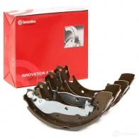 Барабанные тормозные колодки, комплект BREMBO s06504 801383 8432509639771 7 0W76 - Изображение 2