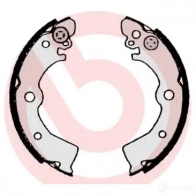 Барабанные тормозные колодки, комплект BREMBO s56506 801659 8432509642641 WGN0K XH - Изображение 2