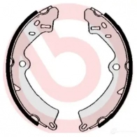 Барабанные тормозные колодки, комплект BREMBO 801800 s79508 YGFT 51D 8432509644065 - Изображение 2