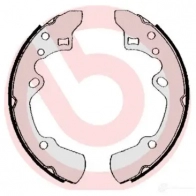 Барабанные тормозные колодки, комплект BREMBO 5RLM E s49503 801585 8432509641897