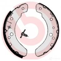 Барабанные тормозные колодки, комплект BREMBO 3T DZMT s24537 801508 8432509641163 - Изображение 2