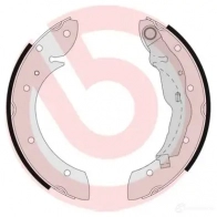 Барабанные тормозные колодки, комплект BREMBO 8432509643860 s68521 801770 FL5A G6 - Изображение 2