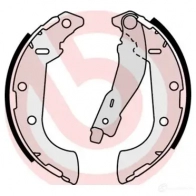 Барабанные тормозные колодки, комплект BREMBO 801728 s61521 I89IS F 8432509643358 - Изображение 2