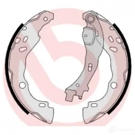 Барабанные тормозные колодки, комплект BREMBO 801440 8432509640500 s23523 Z6JZH3 K - Изображение 2