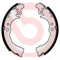 Барабанные тормозные колодки, комплект BREMBO 801412 7NOY 0 8432509640005 s16511 - Изображение 2