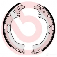 Барабанные тормозные колодки, комплект BREMBO s83528 V XSF2 8432509644386 801835 - Изображение 2