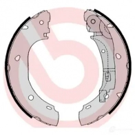 Барабанные тормозные колодки, комплект BREMBO 8432509640524 s23525 801442 HQP QDW - Изображение 2
