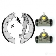 Барабанные тормозные колодки, комплект BREMBO 8020584074107 798467 F9 2AV4 h68054