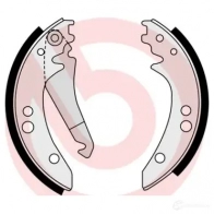 Барабанные тормозные колодки, комплект BREMBO 801618 AJL LO7T s50514 8432509642030 - Изображение 2