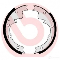 Барабанные тормозные колодки, комплект BREMBO sa6502 801888 G0MF 6X 8432509645291 - Изображение 2