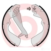 Барабанные тормозные колодки, комплект BREMBO 8432509641385 801541 s30514 6TB 1PI - Изображение 2