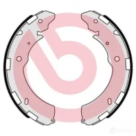Барабанные тормозные колодки, комплект BREMBO s54523 801652 8432509651902 OY SWT9 - Изображение 2