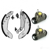 Барабанные тормозные колодки, комплект BREMBO J SFWG2 798394 h61061 8020584073360