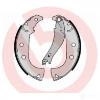 Барабанные тормозные колодки, комплект BREMBO 801457 8432509640272 s23556 AQ JGUB - Изображение 2