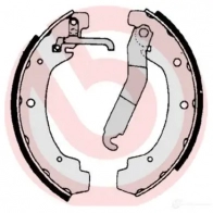 Барабанные тормозные колодки, комплект BREMBO 9WBHS X 801873 8432509644904 s85534 - Изображение 2