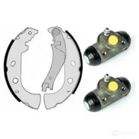 Барабанные тормозные колодки, комплект BREMBO 8020584070574 MACMII K Fiat Marea (185) 1 Универсал 1.9 JTD 105 (185BxN1A) 105 л.с. 1998 – 2002 h23043