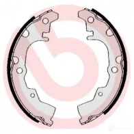 Барабанные тормозные колодки, комплект BREMBO 8432509639917 N1U B6C 801406 s16502 - Изображение 2