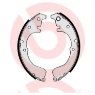 Барабанные тормозные колодки, комплект BREMBO 8432509644249 s83514 9E EX9 801828 - Изображение 1