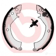Барабанные тормозные колодки, комплект BREMBO 8432509642351 V DRXF72 s54501 801635