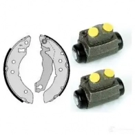 Барабанные тормозные колодки, комплект BREMBO 798182 2N3U V 8020584070925 h24016