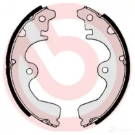 Барабанные тормозные колодки, комплект BREMBO 8432509644294 801832 s83519 1L RRNQU - Изображение 2