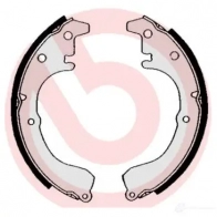 Барабанные тормозные колодки, комплект BREMBO s83501 B6AYQ7 I 801817 8432509644621 - Изображение 2