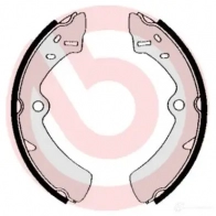 Барабанные тормозные колодки, комплект BREMBO XSHUQ X 8432509644034 801797 s79505