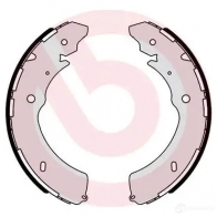 Барабанные тормозные колодки, комплект BREMBO 8432509657928 s34508 1210415545 FF9 Z2