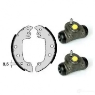 Барабанные тормозные колодки, комплект BREMBO MLHP I h61039 798374 8020584073148