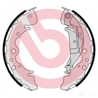 Барабанные тормозные колодки, комплект BREMBO D1T9 44L s30535 8432509651995 801559 - Изображение 2