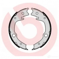 Тормозные колодки ручника, комплект BREMBO s83551 801849 SZPW 7V 8432509644614 - Изображение 6