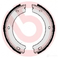 Тормозные колодки ручника, комплект BREMBO 8432509643327 EUFX I5G 801725 s61518 - Изображение 2