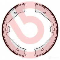 Тормозные колодки ручника, комплект BREMBO s65505 NFAK SS 8432509651735 801749 - Изображение 2