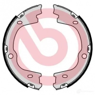 Тормозные колодки ручника, комплект BREMBO s30544 8432509662533 1422939409 SITR 88 - Изображение 2