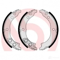 Тормозные колодки ручника, комплект BREMBO s61541 YV XFUS3 8432509643143 801743 - Изображение 2