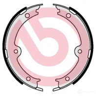 Тормозные колодки ручника, комплект BREMBO 2 AWMUI s83564 801854 8432509652190 - Изображение 2