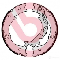 Тормозные колодки ручника, комплект BREMBO 0ROS 6X8 s30540 8432509653739 801564 - Изображение 2