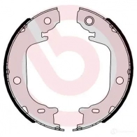 Тормозные колодки ручника, комплект BREMBO s83565 GQ DFRD 1210421177 8432509657935 - Изображение 1