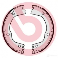 Тормозные колодки ручника, комплект BREMBO 9VB JI 1210415443 s30543 8432509658017 - Изображение 2