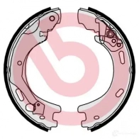 Тормозные колодки ручника, комплект BREMBO s44509 8432509651858 TTRP N 801582 - Изображение 2