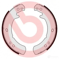 Тормозные колодки ручника, комплект BREMBO s44507 801580 8432509651544 H9 J3O4 - Изображение 2