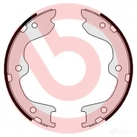 Тормозные колодки ручника, комплект BREMBO 8432509651643 801681 s56544 OB6KIT 3 - Изображение 2