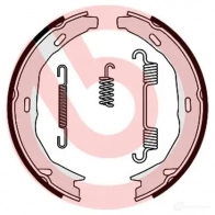 Тормозные колодки ручника, комплект BREMBO 8432509651605 s50522 801625 DCW0 JUR - Изображение 7