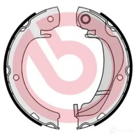 Тормозные колодки ручника, комплект BREMBO 801851 07 TPMK 8432509651865 s83561 - Изображение 2