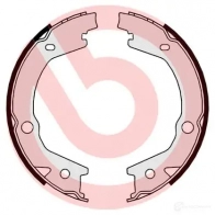Тормозные колодки ручника, комплект BREMBO 801554 G6 PL1 8432509651667 s30530 - Изображение 2